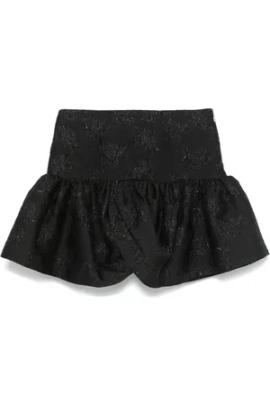ROTATE Jacquard mini skirt