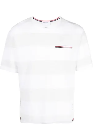 Thom Browne RWB pocket striped T-shirt