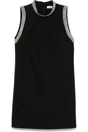 Sandro Rhinestone-embellished mini dress