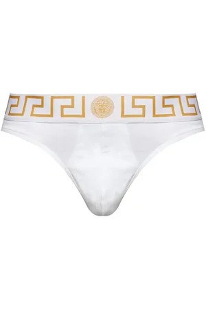 VERSACE Greca stretch-cotton briefs