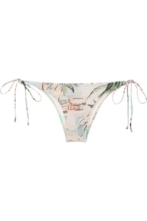 Lenny Niemeyer Graphic-print bikini bottoms