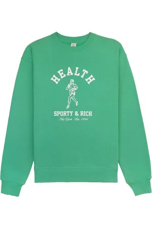 Sporty & Rich NY Running Club cotton sweatshirt