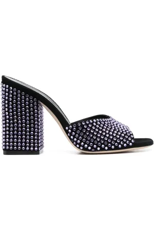 PARIS TEXAS 105mm crystal-embellished sandals