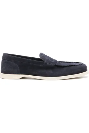 JOHN LOBB Pace suede loafers