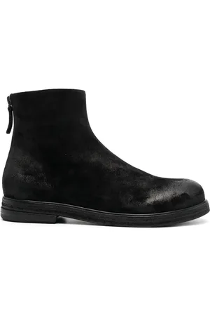 MARSÈLL Suede-leather ankle boots