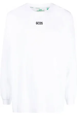 GCDS Logo-print long-sleeved T-shirt