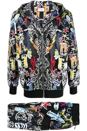 Philipp Plein Stones tracksuit set