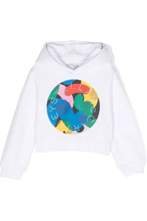 Stella McCartney Graphic logo-print hoodie