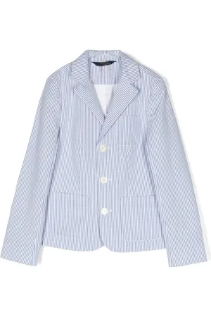 Ralph Lauren Vertical-stripe pattern blazer