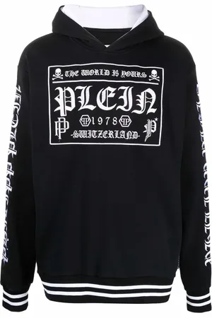 Philipp Plein Logo-print pullover hoodie