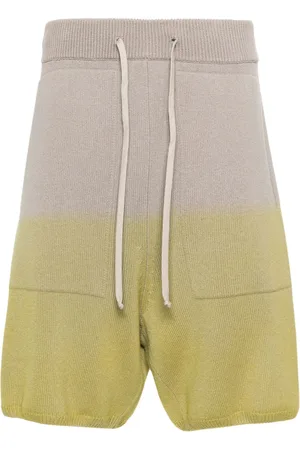 Moncler Ombr??-effect cashmere shorts