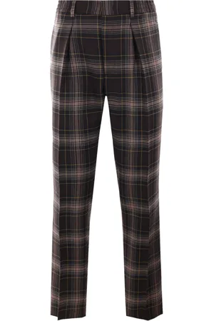 Fendi Tartan trousers