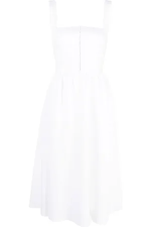 Reformation Tagliatelle linen midi dress