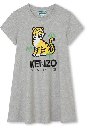Kenzo Logo-print cotton dress