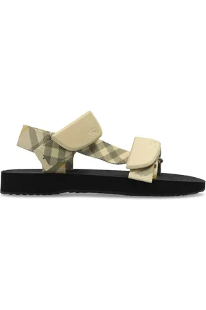Burberry Check Trek double-strap sandals