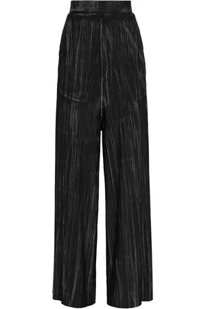 Uma Raquel Davidowicz Textured wide-leg trousers