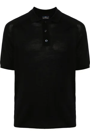 Paul & Shark Buttoned virgin-wool polo shirt