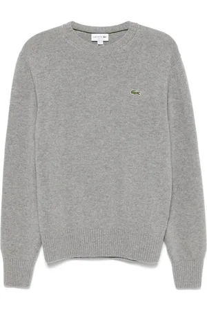 Lacoste Carded-wool crew-neck sweater