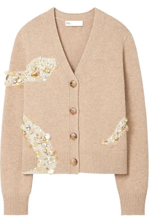 Tory Burch Embellished wool cardigan