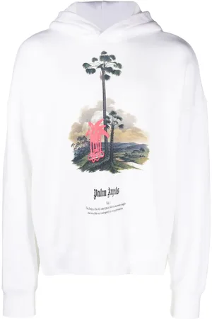 Palm Angels Palm tree-print hoodie