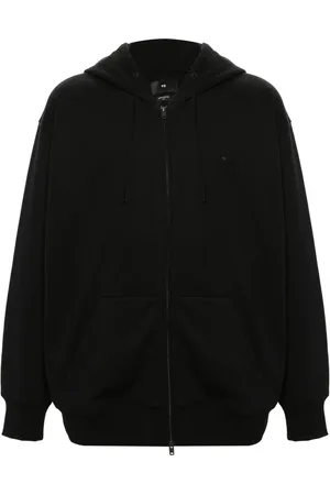 Y-3 Logo-appliqu?? zip-up hoodie
