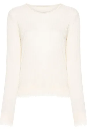 UMA WANG Distressed-efffect jumper