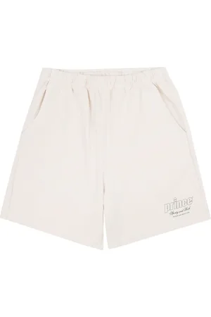Sporty & Rich Prince Health cotton track shorts