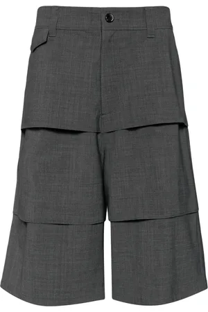 SONGZIO Knee-length wool shorts