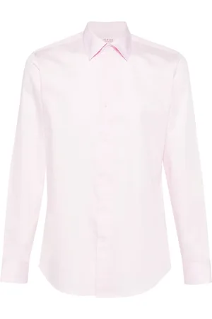 Fursac Pointed-collar cotton shirt
