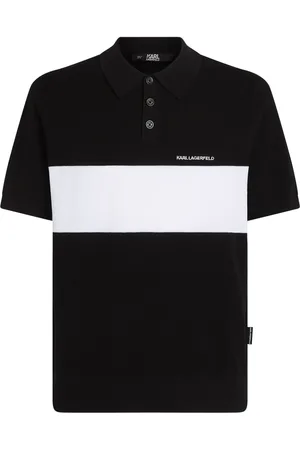 Karl Lagerfeld Colour-block polo shirt