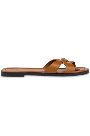 Moschino Leather slides