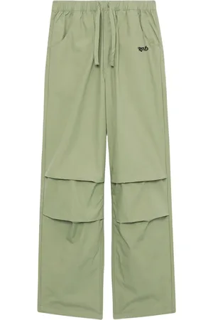 Izzue Drawstring-waist cotton trousers
