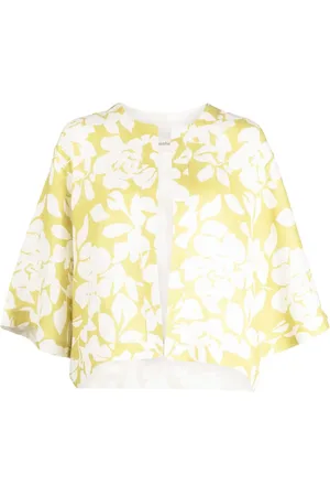 Bambah Lilly floral-print cotton bolero