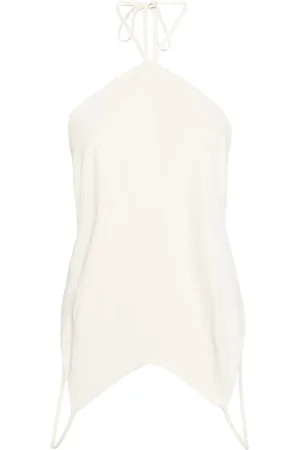 Viktor & Rolf Upside-down crepe top