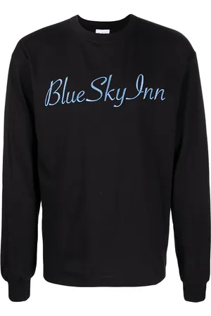 BLUE SKY INN Embroidered logo sweater