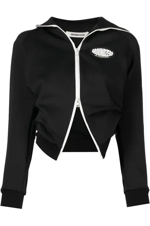 Ground Zero Logo-patch zip-up jacket