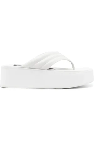 SENSO Reese platform leather flip-flops