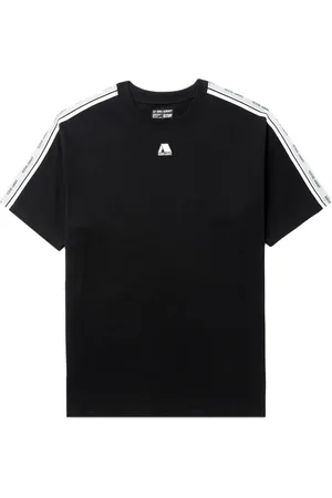 Izzue Logo-tape cotton T-shirt