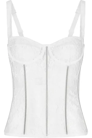Dolce & Gabbana Lace bustier-style bodysuit