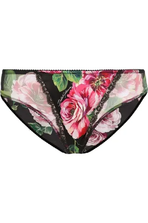 Dolce & Gabbana Floral-print briefs