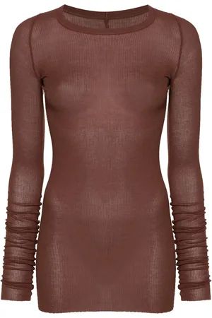 Rick Owens Rib LS T ribbed T-shirt