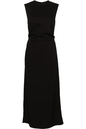 Totême Tie-waist sleeveless midi dress