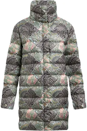 Etro Printed puffer jacket