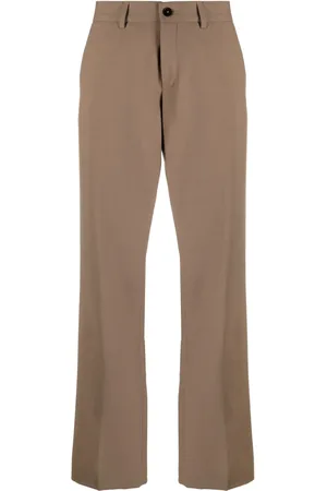 Closed Straight-leg mid-rise trousers