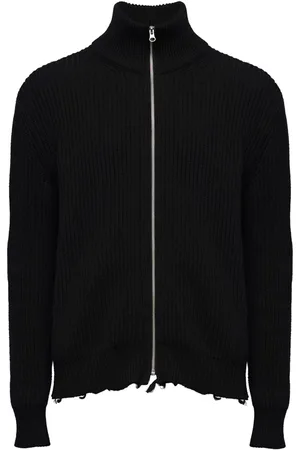 Maison Margiela Zip-fastening high-neck cardigan