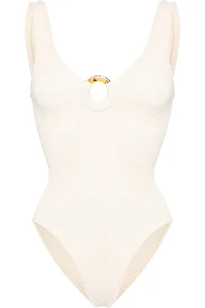 Hunza G Celine crinkle swimsuit