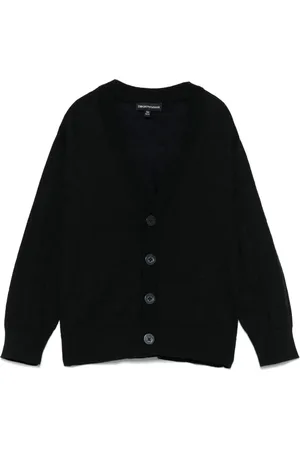 Emporio Armani Logo-jacquard cardigan