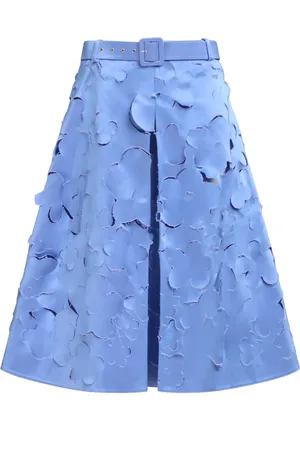 Marni Belted midi skirt