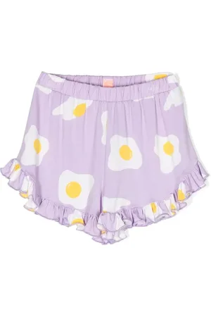 Wauw Capow by Bangbang Augusta egg-print shorts
