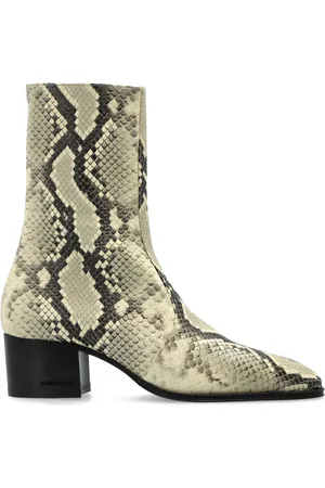 Dsquared2 55mm snake-print ankle boots